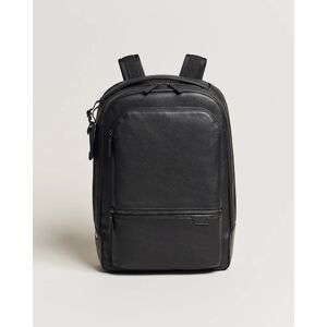 TUMI Harrison Bradner Leather Backpack Black - Musta - Size: One size - Gender: men