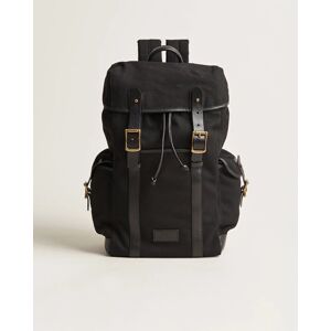 Ralph Lauren Canvas Backpack Black - Ruskea - Size: One size - Gender: men