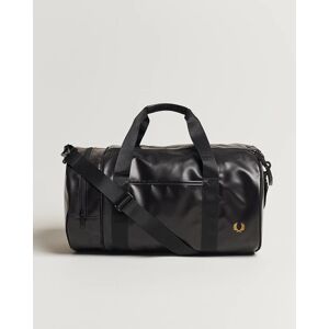 Fred Perry Tonal Classic Barrel Bag Black/Gold - Musta - Size: S M L XL - Gender: men