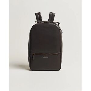 Ralph Lauren Leather Backpack Dark Brown - Musta - Size: One size - Gender: men