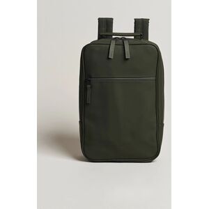 RAINS Book Backpack Green - Musta - Size: S M L XL - Gender: men