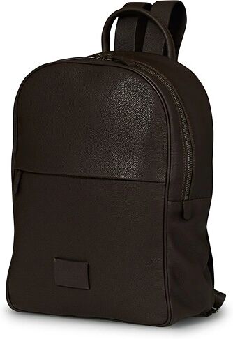 Anderson's Full Grain Leather Backpack Dark Brown