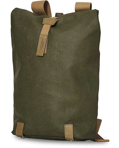 Brooks England Pickwick Cotton Canvas 12L Backpack Sage Green