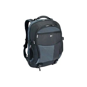 Targus Atmosphere Sac a dos pour ordinateur portable taille 17", 17.3", 18" - Noir/Gris - TCB001EU - Publicité