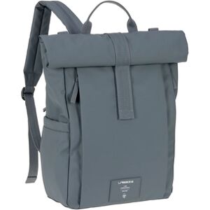 LÄSSIG Sac à langer dos Rolltop Up Backpack anthracite