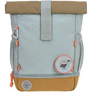 LÄSSIG Sac à dos enfant Mini Rolltop Backpack, Nature light blue