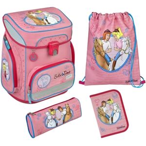 Scooli Cartable d'école enfant EasyFit Bibi & Tina, 5 pièces