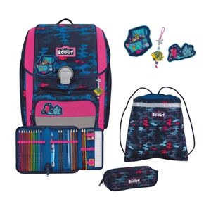 Scout Cartable d'école enfant Genius Magic Sea