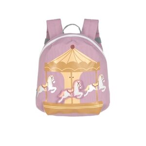 LÄSSIG Sac à dos pour l'école maternelle Tiny D river s - Carrousel, Violet