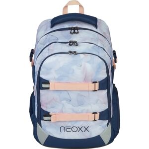 neoxx Active Sac a dos scolaire Pro en bouteilles de PET recyclees, bleu clair