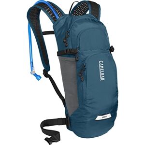 Camelbak Lobo 9 Bike Sac d'hydratation pour Casque avec piège à Tube magnétique Bleu marocain/Noir 1,98 l - Publicité