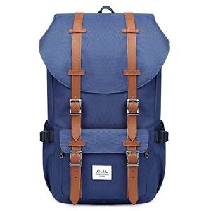 KAUKKO Sac à dos loisir Compartiment pour 15" ordinateur portable 22 Litres Bleu - Publicité