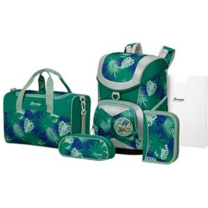 Samsonite  -Set de Sacs Scolaires 4 Pièces, Multicolore (Jungle Vibes) - Publicité