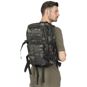 Brandit Sac à Dos Brandit US Cooper Lasercut Large Camouflage Foncé 40L -