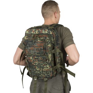 Brandit Sac à Dos Brandit US Cooper Lasercut Large Flecktarn 40L -