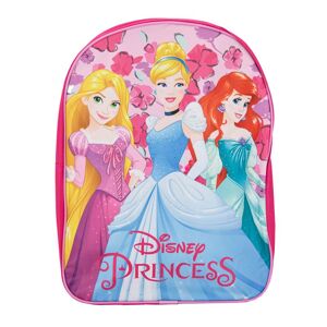 Sac à dos rose 3 princesse Disney 40x30x15 Enfant DISNEY - Publicité