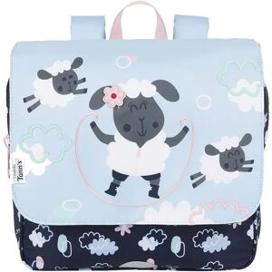 Tann's Petit cartable maternelle Saute mouton Tann's Bleu