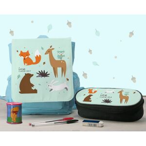 Cadeaux.com Sac a dos enfant et sa trousse Les amis de la foret