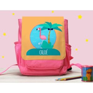 Cadeaux.com Sac a dos Flamant rose