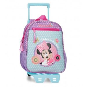 Disney pour fille. 49921T1 Minnie Today is my day sac à dos nursery avec trolley 28 cm lilas (OSFA), Casuel, Violet, Polyester, mode enfanti - Publicité