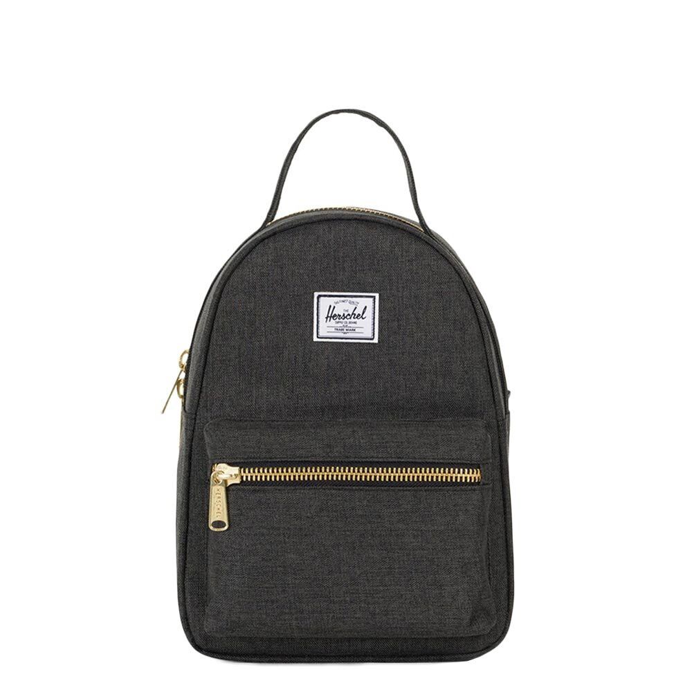 Herschel Nova Mini Backpack-Black Crosshatch