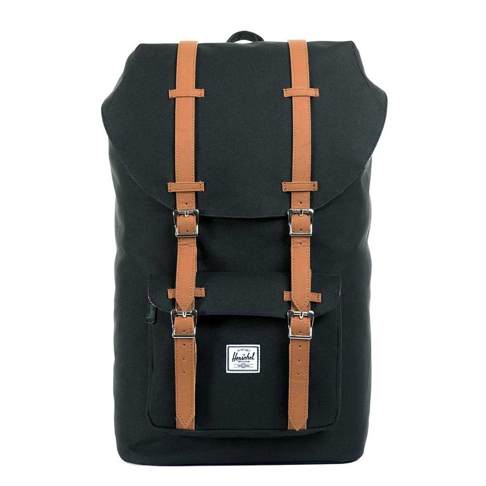 Herschel Little America Backpack-Black/Tan