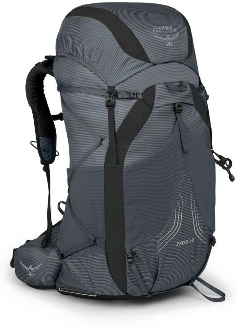 Osprey Exos 58 - Sac à dos trekking homme Tungsten Grey L / XL