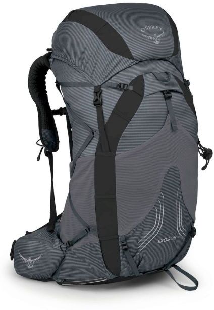 Osprey Exos 38 - Sac à dos trekking homme Tungsten Grey L / XL