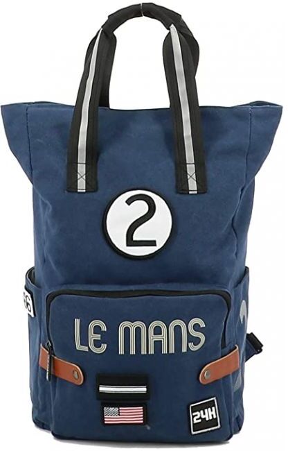 24H Le Mans LEGENDE - Grand sac à dos bleu