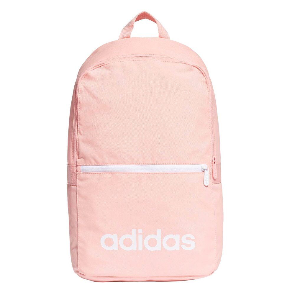 adidas linear classic daily backpack  - pink-white