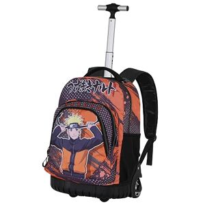  Naruto Unisex_Adult ECO 2.0 Symbol Backpack, Orange