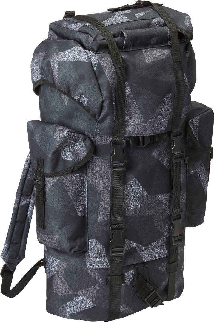 Brandit Nylon Backpack  - Black Grey