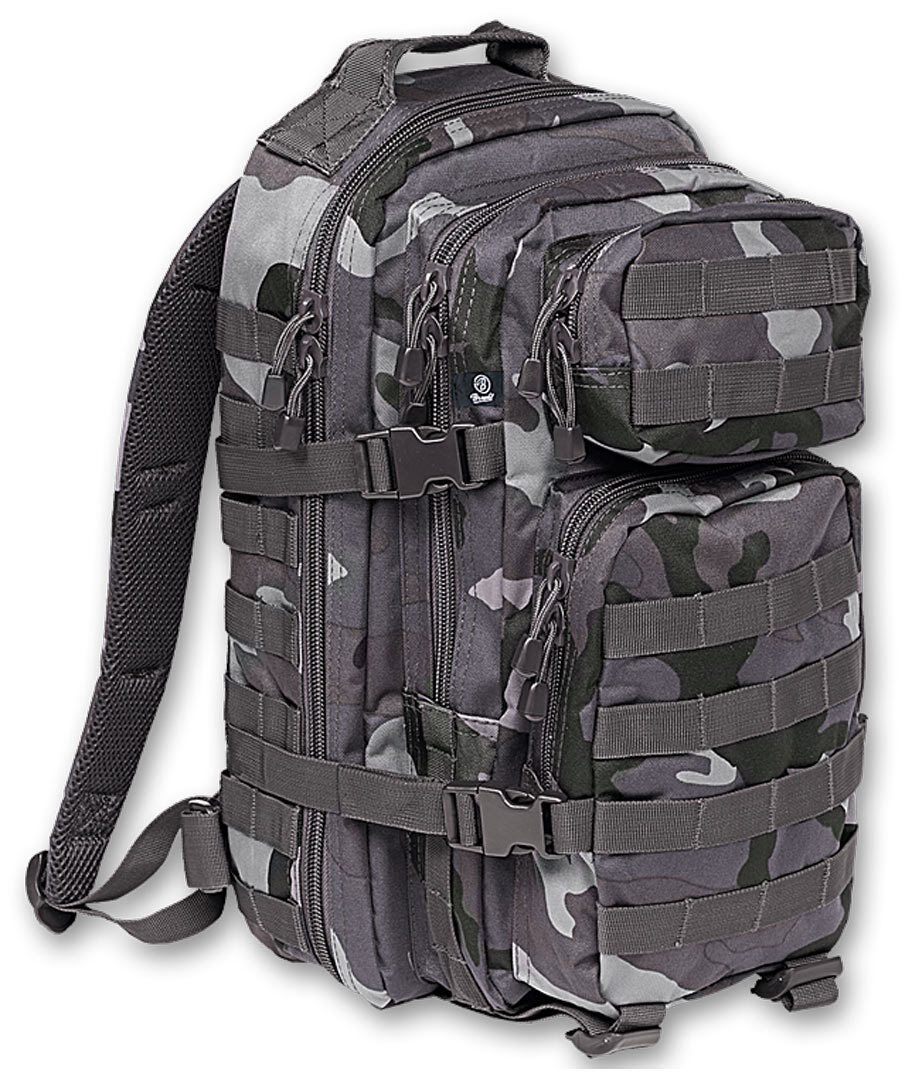 Brandit Us Cooper M Backpack  - Black Grey
