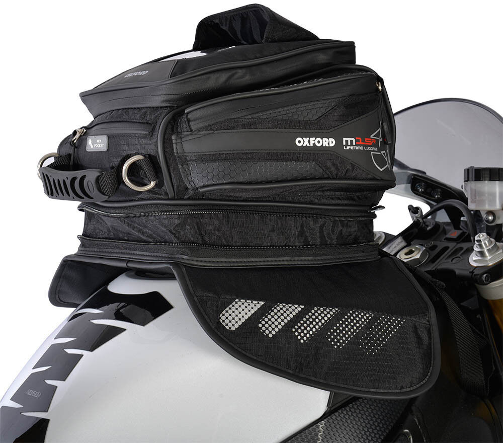 Oxford M15r Tank Bag Magnetic  - Black