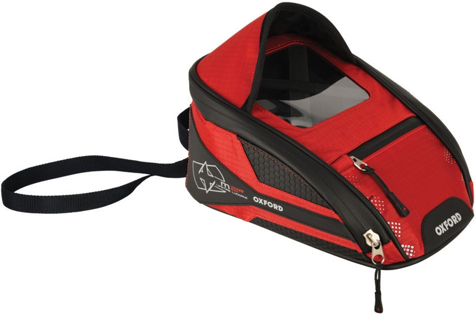 Oxford M2r Mini Tank Bag Magnetic  - Red