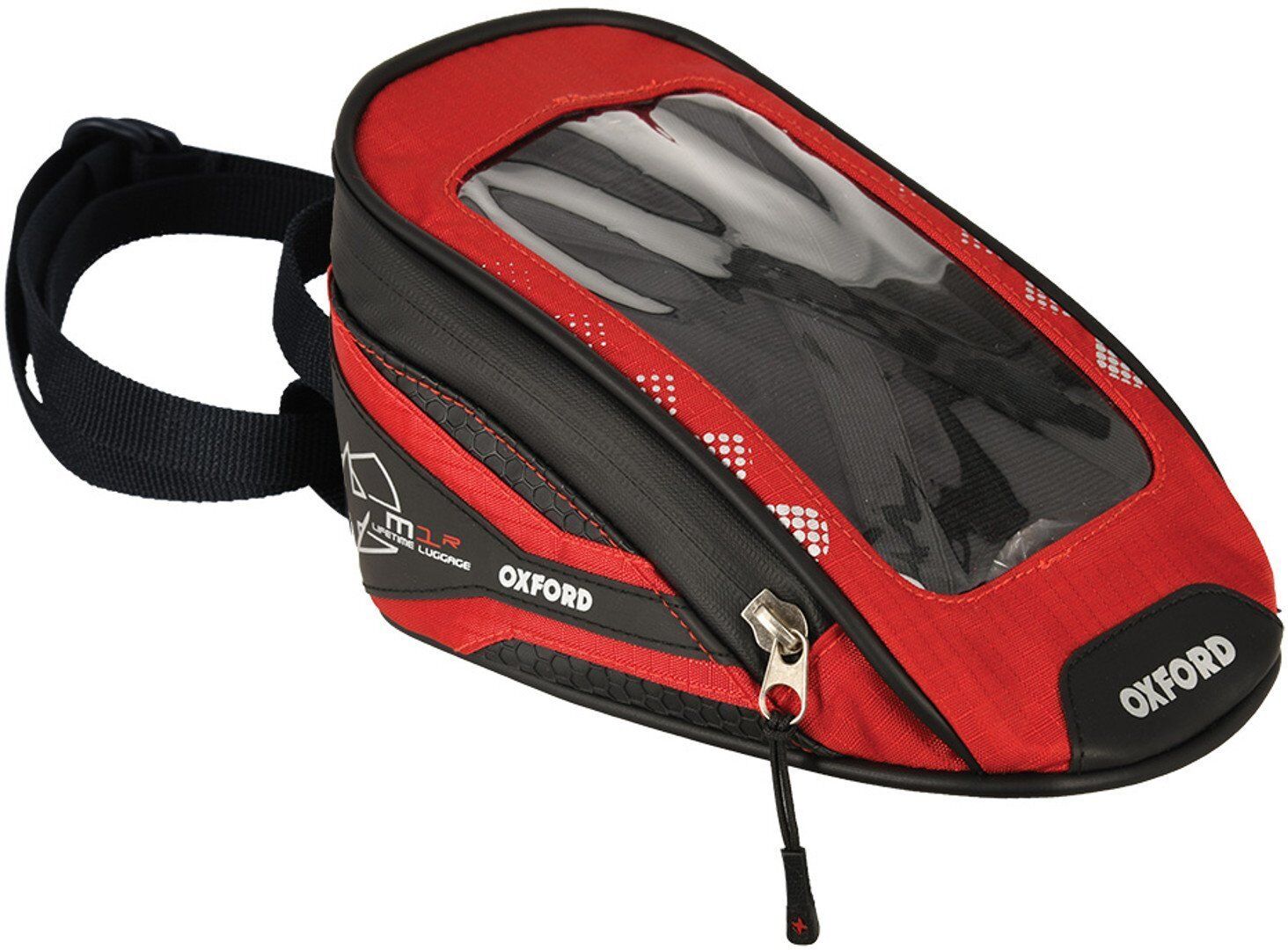 Oxford M1r Micro Tank Bag Magnetic  - Red