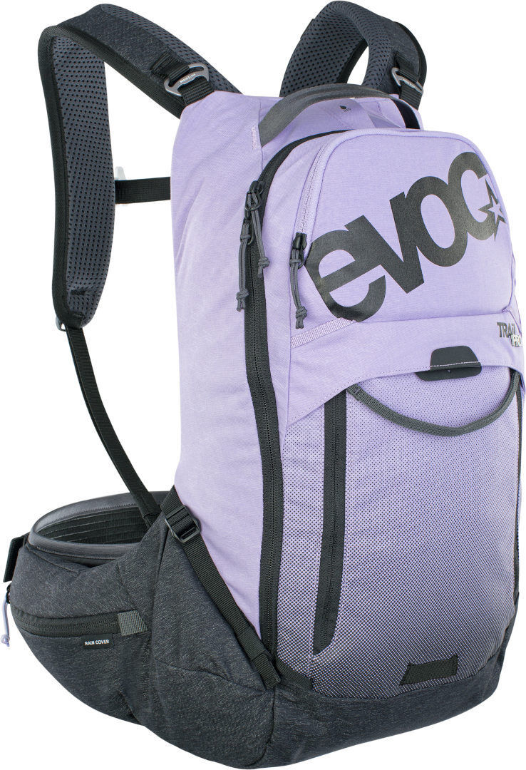 Evoc Trail Pro 16l Protector Backpack  - Purple