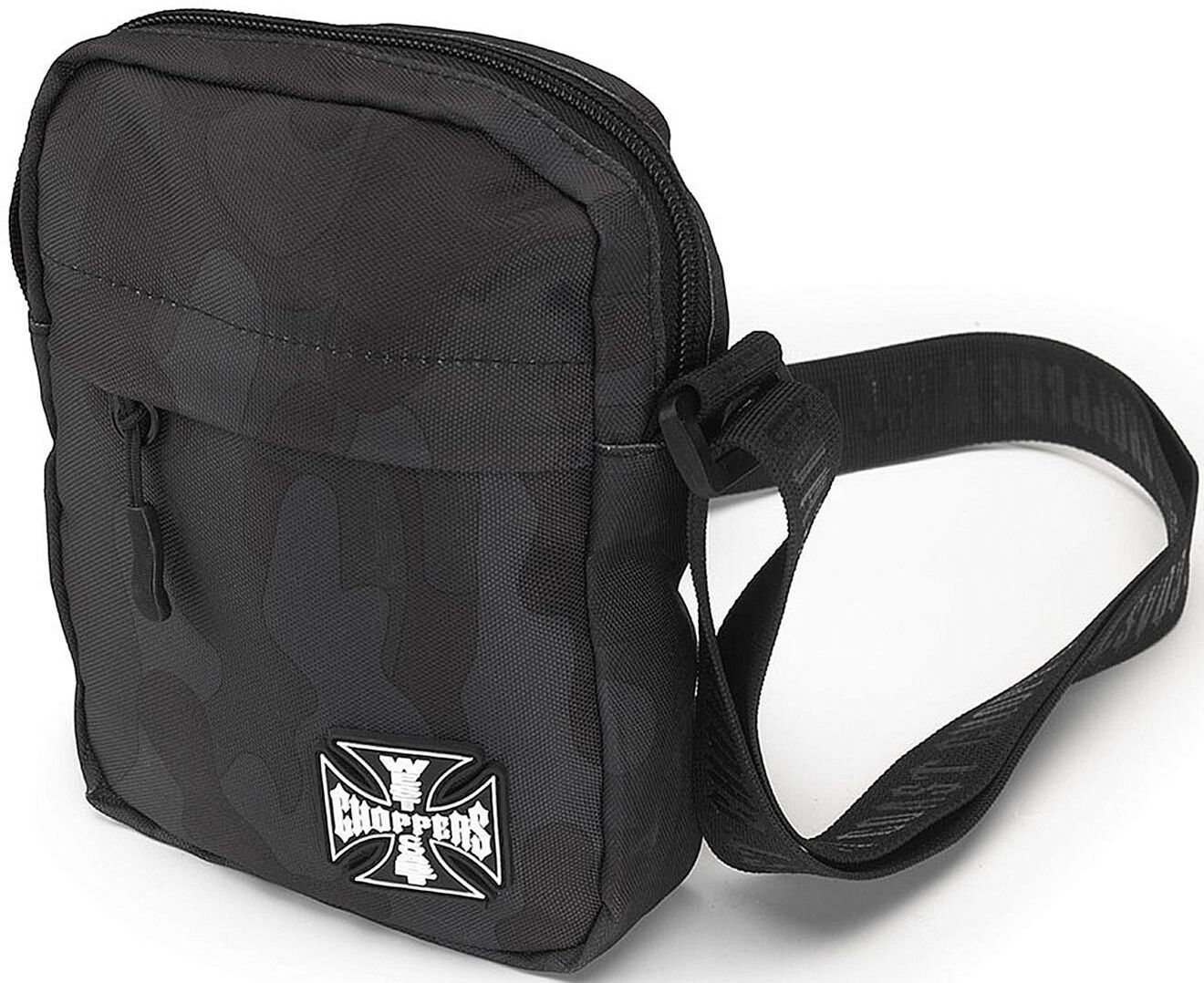 West Coast Choppers Shoulder Bag  - Black Grey