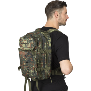 Brandit Zaino  US Cooper Lasercut Large Flecktarn 30L