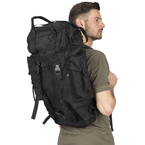 Brandit Zaino  Nylon Nero 65L