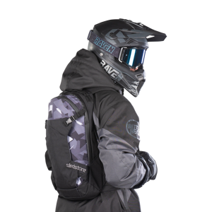 SLEDSTORE Zaino  Frigus 12L Nero Camo