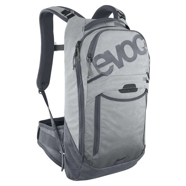 evoc trail pro 10 - zaino bici grey l/xl (48-52 cm)