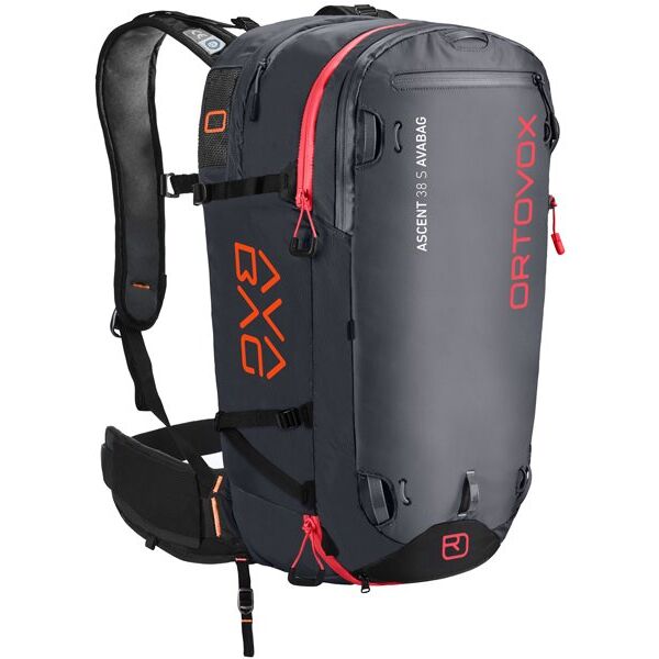 ortovox ascent 38 s avabag - zaino airbag - donna black