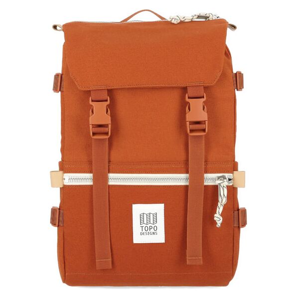 topo designs rover pack canvas - zaino tempo libero orange