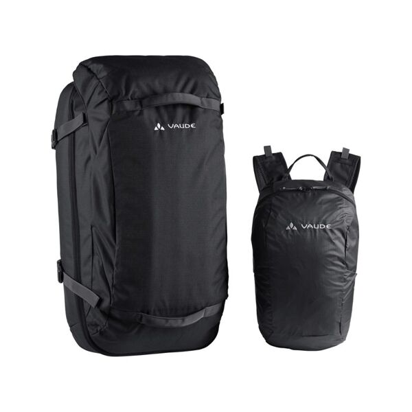 vaude mundo 50+to go - zaino da viaggio e tempo libero black