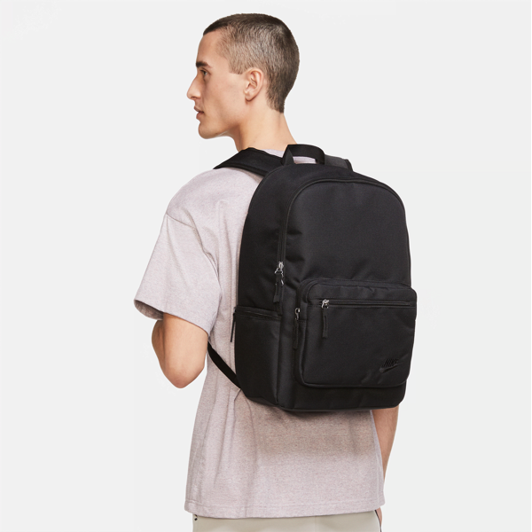 nike zaino eugene  heritage (23 l) - nero