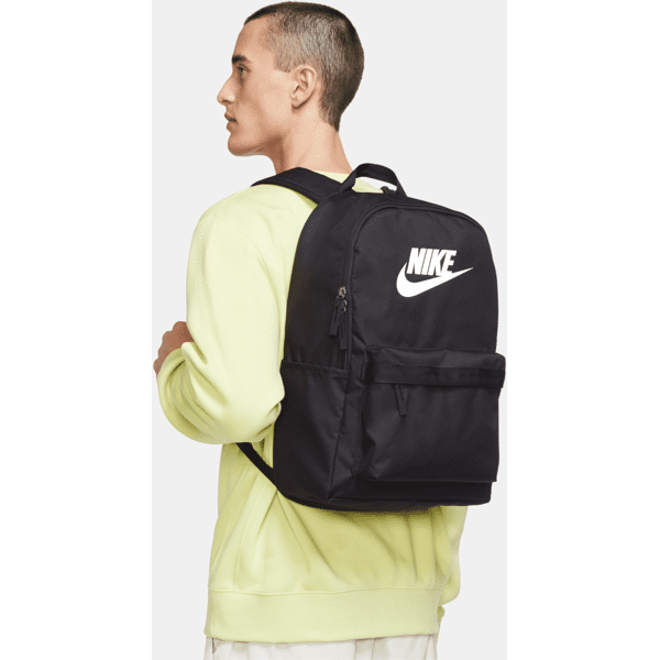 nike zaino  heritage (25 l) - nero