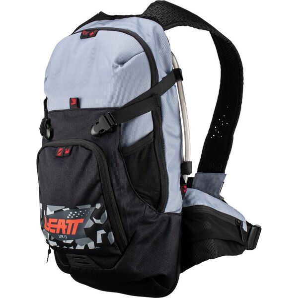 leatt 1.5 hydration moto lite zaino idratante nero grigio s 11-20l