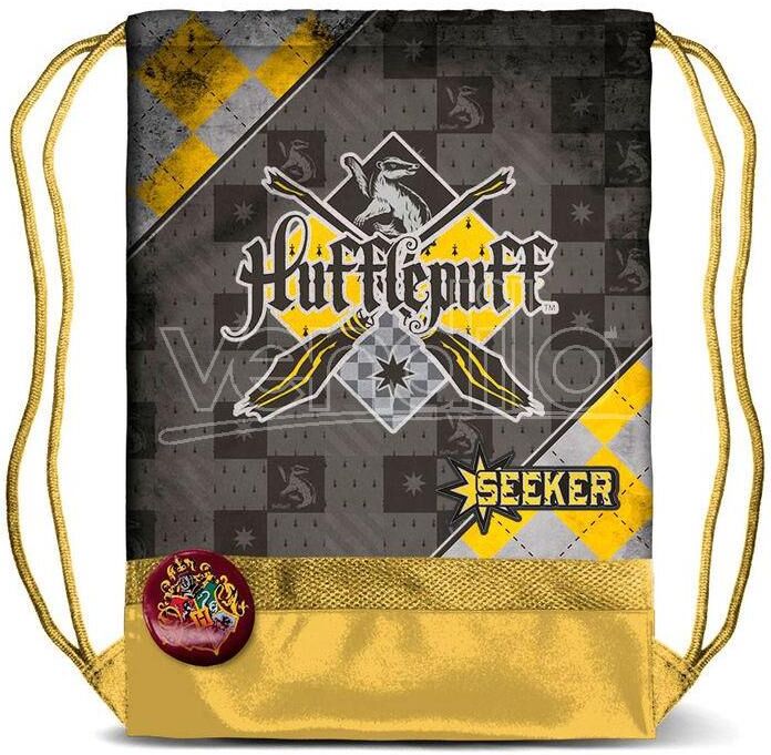 KARACTERMANIA Harry Potter Quidditch Tassorosso Borsa Palestra 48cm