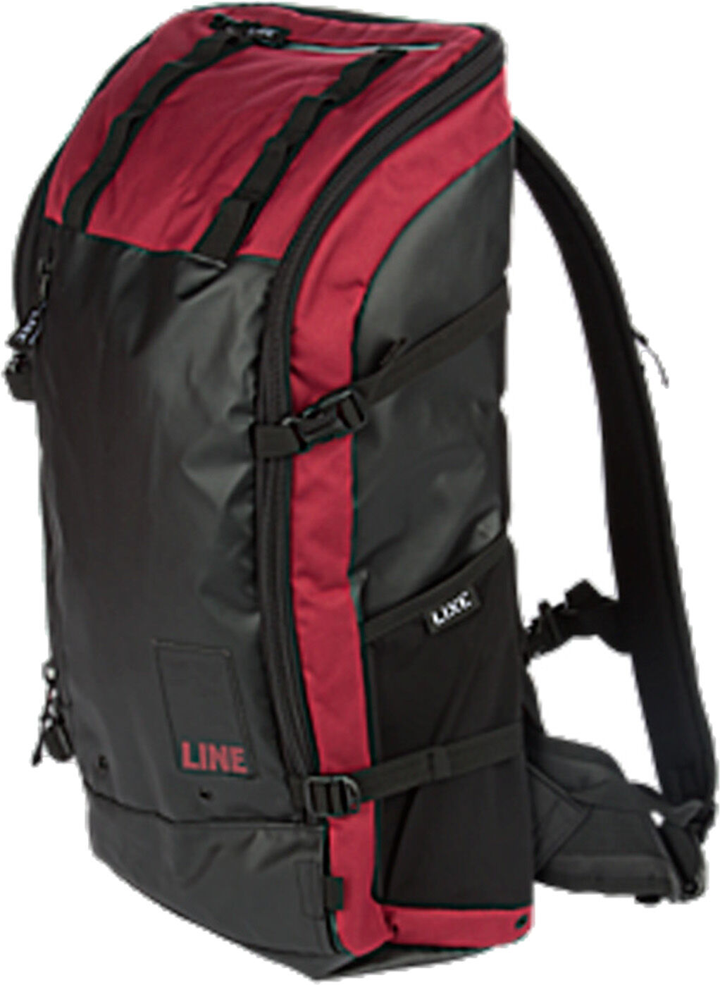 LINE REMOTE PACK 25L BLACK RED One Size